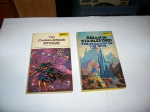 BRIAN M. STABLEFORD - THE PARADOX OF THE SETS & TO CHALLENGE CHAOS - Picture 1 of 3