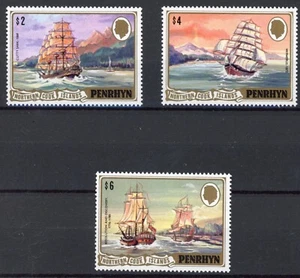 Penrhyn 1981 : Ships - Good Set VF MNH Stamps - Catalog Value : 38€ - Picture 1 of 1