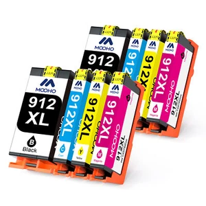 Patronen für HP 912XL OfficeJet Pro 8012 8014 8015 8017 8020 8022 8023 8024. - Photo 1/13