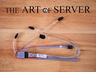 Supermicro CBL-0476L 30/35/45/55cm SFF-8087 To 4x SATA Cable with sideband - Image 1 of 4