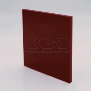 Lastra plexiglass amaranto pieno su misura spessore 3 mm - Foto 1 di 1
