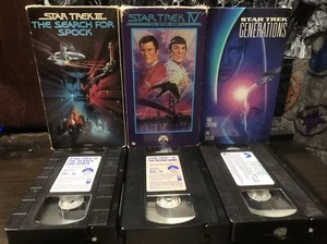 Star Trek VHS Movie Lot - Picture 1 of 13