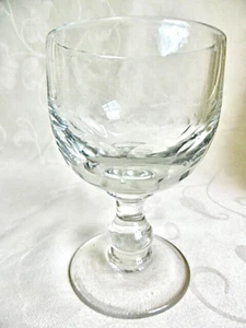 TRÈS BEAU VERRE BALLON ANCIEN EN VERRE SOUFFLÉ ÉPAIS - Ht 13,5 cm - réf 10924 - Imagen 1 de 7