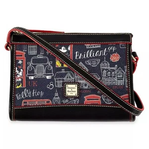 Borsa a tracolla Dooney & Bourke Topolino e Minnie Hello Mate nuova con etichette - Foto 1 di 5