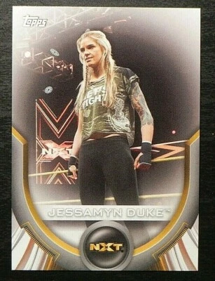 2020 Topps WWE Women's Division Roster Card RC-20 Jessamyn Duke NXT - Image 1 of 2