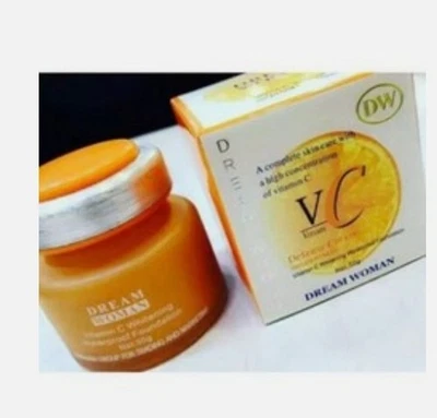 Crème Dream femme vitamine C hydratante anti-âge au collagène 100% Original - Photo 1/3