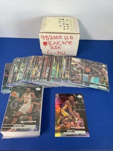 1999-00 UPPER DECK ENCORE BASKETBALL SET 88/90 quasi completo tutto smanicato Kobe! - Foto 1 di 5