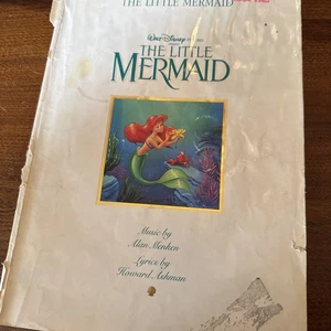 Little Mermaid EZ PLAY Songbook, Sheet Music Ashman, Menken, 1989 Leonard, MINT - Picture 1 of 9
