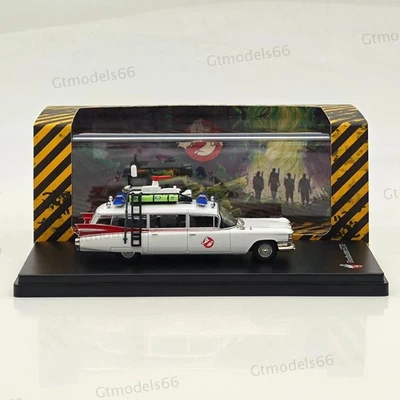 1/64 YS Cadillac Ghostbusters Ecto-1 Diecast Model Minicar Limited Collection - Image 1 of 4