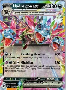 Hydreigon ex - 119/191 Holofoil Double Rare SV08: Surging Sparks Near Mint - Picture 1 of 1