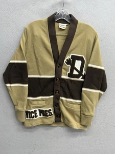 Vintage High School Sweater Women Vice President Cardigan Wool USA 50s Utah - Picture 1 of 10