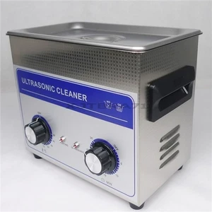 3L Ultrasonic Cleaner Heater Mechanical 100 W 40Khz Jewelry Dental Ce Rohs ao - Picture 1 of 11