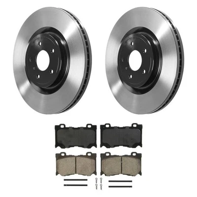 For Infiniti G37 08-13 Wagner QuickStop Front Brake Kit w Ceramic Pads Foto 1 de 4
