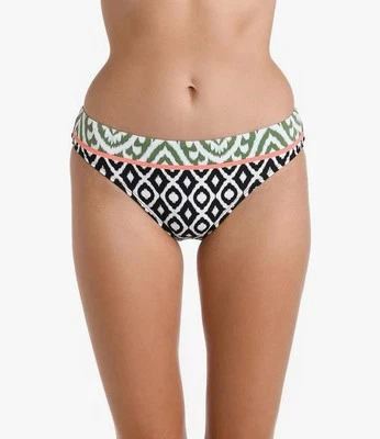 La Blanca женщин черный/пустыня Дюна хипстер бикини низ купальный костюм размер 8 - Изображение 1 из 4