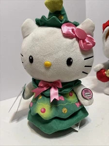 Hello Kitty Dressed like a Christmas Tree 12" Plüsch leuchtet & dreht sich neu 2019 - Bild 1 von 4