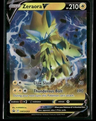 SWSH: Sword & Shield Promo Cards #SWSH263 Zeraora V - Image 1 of 2