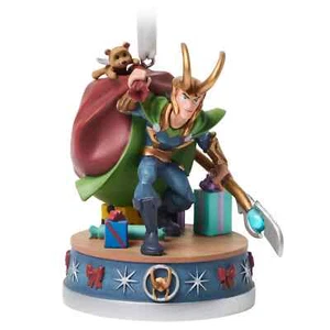 LOKI Disney Living Magic Sketchbook Ornament 2024 Christmas Tree Light-Up - Picture 1 of 1
