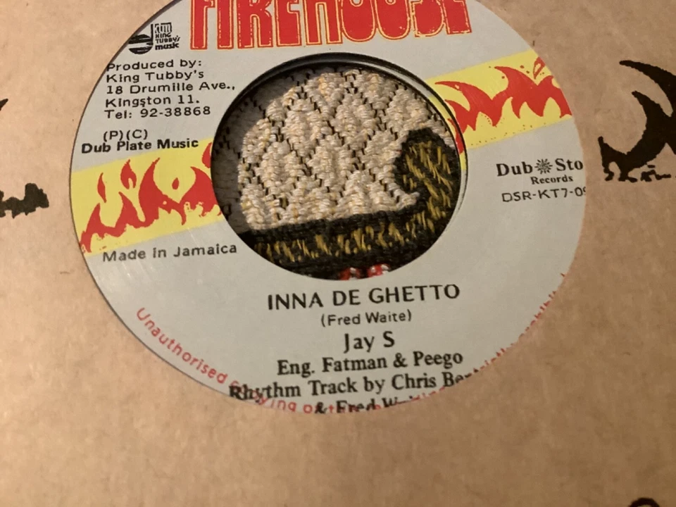 Jay S , Inna De Ghetto , 7”Firehouse. - Image 1 of 1