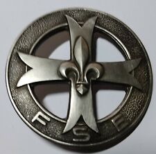 Insigne de béret Scouts d'Europe F.S.E.ALSACE, fabrication ISLER