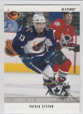 2002-03 BAP MEMORABILIA PAT STEFAN #143 TORONTO FALL EXPO /10 Be a Player Thrash