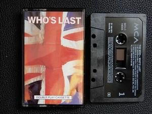 THE WHO - WHO'S LAST - LIVE - 1984 UK DOUBLE PLAY CASSETTE (BEST OF,GREATEST HIT - Picture 1 of 5