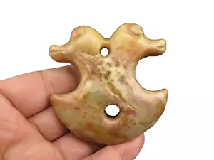 Chinese old jade,Hongshan culture,Collectibles,hetian jade,rare axe,pendant Q16 - Picture 1 of 5