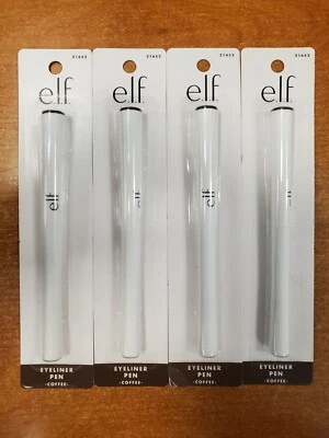 4 Pack: e.l.f. Eyeliner Pen with Felt Tip Applicator *Brown* 0.05 Fl Oz (M2013) - Image 1 of 2