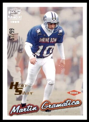 1999 Pacific Paramount Holo Silver Martin Gramatica RC 67/99 Bucs #231 - Image 1 of 2