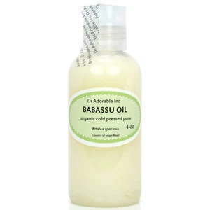 4 Oz Premium 100% Pure Organic Cold Pressed Babassu Oil Soap Massage Skin Hair  - Picture 1 of 5