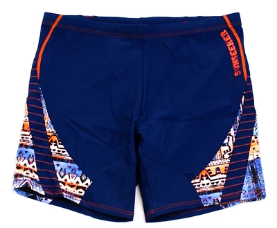 Pantalones Cortos Sunseeker Australia Para Mujer 14 Azul Natación Jammer Longitud Media Forrados Foto 1 de 2