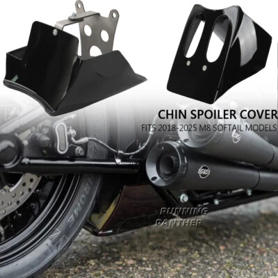 Cubierta de alerón de barbilla marco trasero bajo para Softail Street Bob 2018-2024  Foto 1 de 4