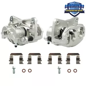 Front Brake Calipers w/ Bracket For Subaru 2014 2015-2017 2018 Forester Pair 2 - Picture 1 of 12