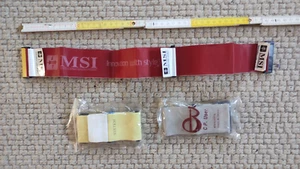 IDE Flachbandkabel MSI 48 cm 3 Stecker 39/40 PIN NEU - Bild 1 von 9
