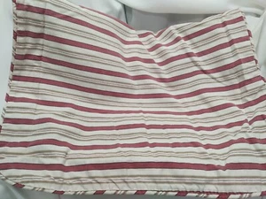 Waverly Garden Room Norfolk Rose Stripe Standard Pillow Sham Cottagecore - Picture 1 of 3