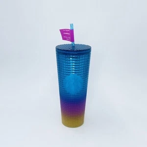 Starbucks Coffee 2023 Tim Singleton Pride Venti 24oz vaso de viajero taza fría - Imagen 1 de 6
