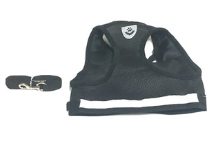 Breathable Cat Walking Jacket Harness and Leash Pet Dog Adjustable Mesh Vest XL - Picture 1 of 5