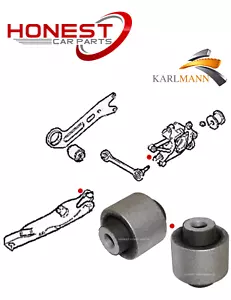 For VAUXHALL VECTRA C SIGNUM 2002-2009 REAR AXLE SUSPENSION DAMPER HUB BUSHS X2 - Picture 1 of 3