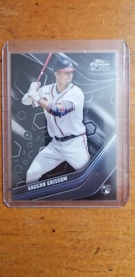 2023 TOPPS CHROME BLACK VAUGHN GRISSOM - Image 1 of 2