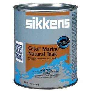 Sikkens Cetol Marine Interior & Exterior Natural Teak Finish Varnish Quart - Picture 1 of 1