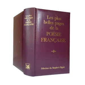 N25.98 Les plus belles pages de la poésie française 1985 livre illustré - Imagen 1 de 24