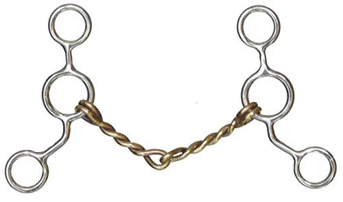 SHOWMAN PRODUCTS Showman Stainless Steel Junior Cowhorse Bit w/ 5" Mouth