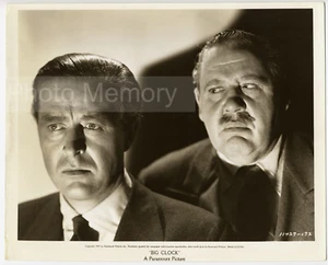 Ray Milland & Charles Laughton, The Big Clock - Vintage Movie Still Photo - Picture 1 of 2