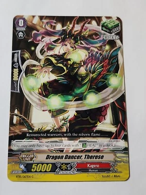 Cardfight!! Vanguard Dragon Dancer Therese BT15/067EN C CFV NM  - Image 1 of 2