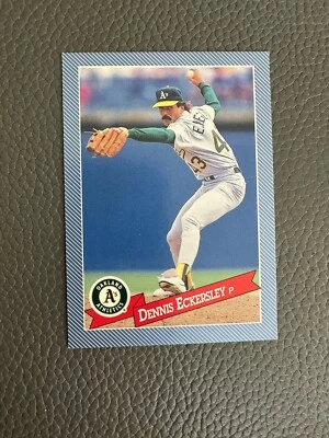 1993 Hostess Dennis Eckersley #11  Baseball  Oakland Athletics - Image 1 of 2