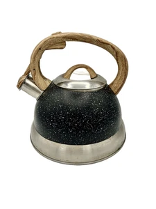LuxGrace Black Speckled Stainless Steel Tea kettle - Whistle Not Working - Bild 1 von 5