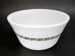Vintage Federal Glass 3M Advertising Mixing Bowl - Imagen 1 de 3