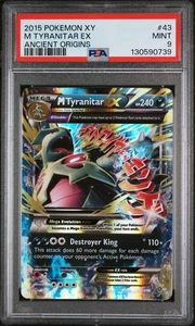 2015 Pokemon Ancient Origins M Tyranitar EX #43 PSA 9 MINT MEGA ENGLISCH - Bild 1 von 3