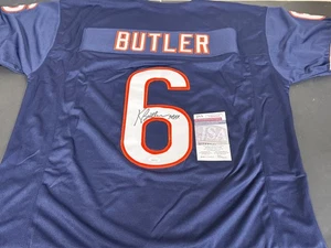 Kevin Butler Chicago Bears Autographed Signed Blue Jersey JSA COA - Picture 1 of 4