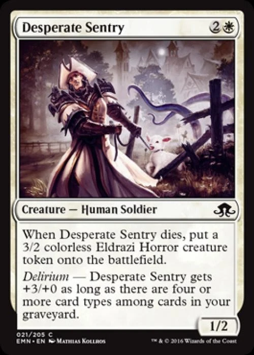 Desperate Sentry - Near Mint MTG Eldritch Moon - Image 1 of 1