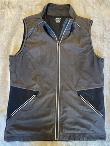 2XU Men’s Size Large Lightweight Vest In Charcoal & Black - Picture 1 of 4